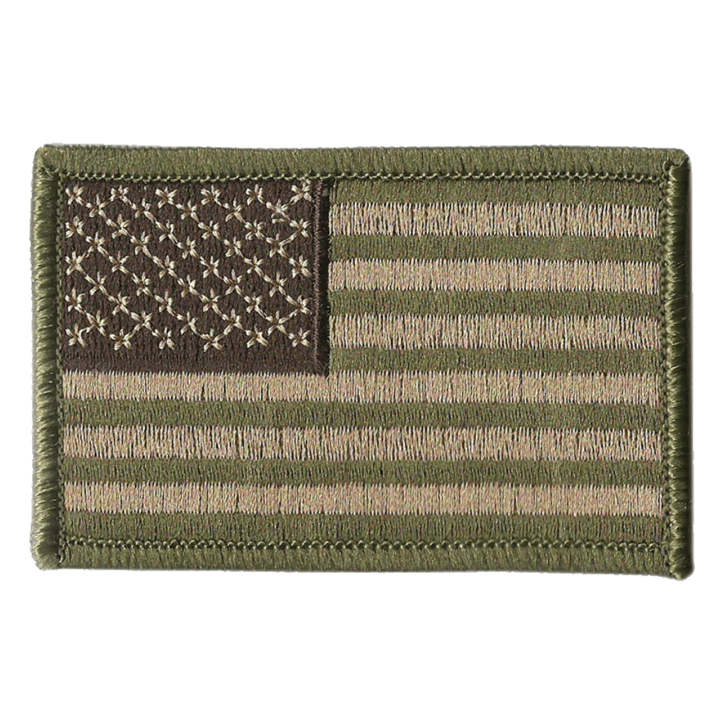 US Flag - 2x3 Patch - MultiCam w/ Spice Brown