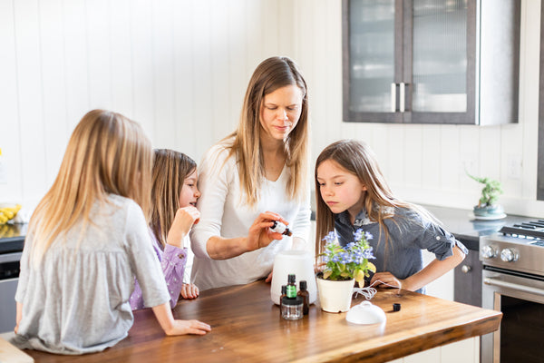 Using essential oils for kids