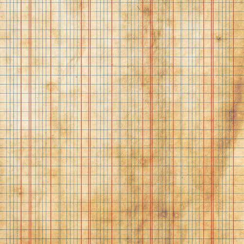 Printed Pattern - Notebook Graph paper- Heat Transfer Vinyl