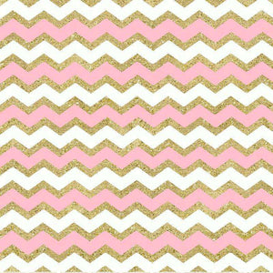 pink and white chevron wrapping paper