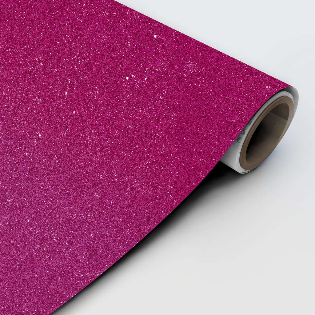 Siser Glitter 2 HTV - Hot Pink A4 – The Vinyl Loft