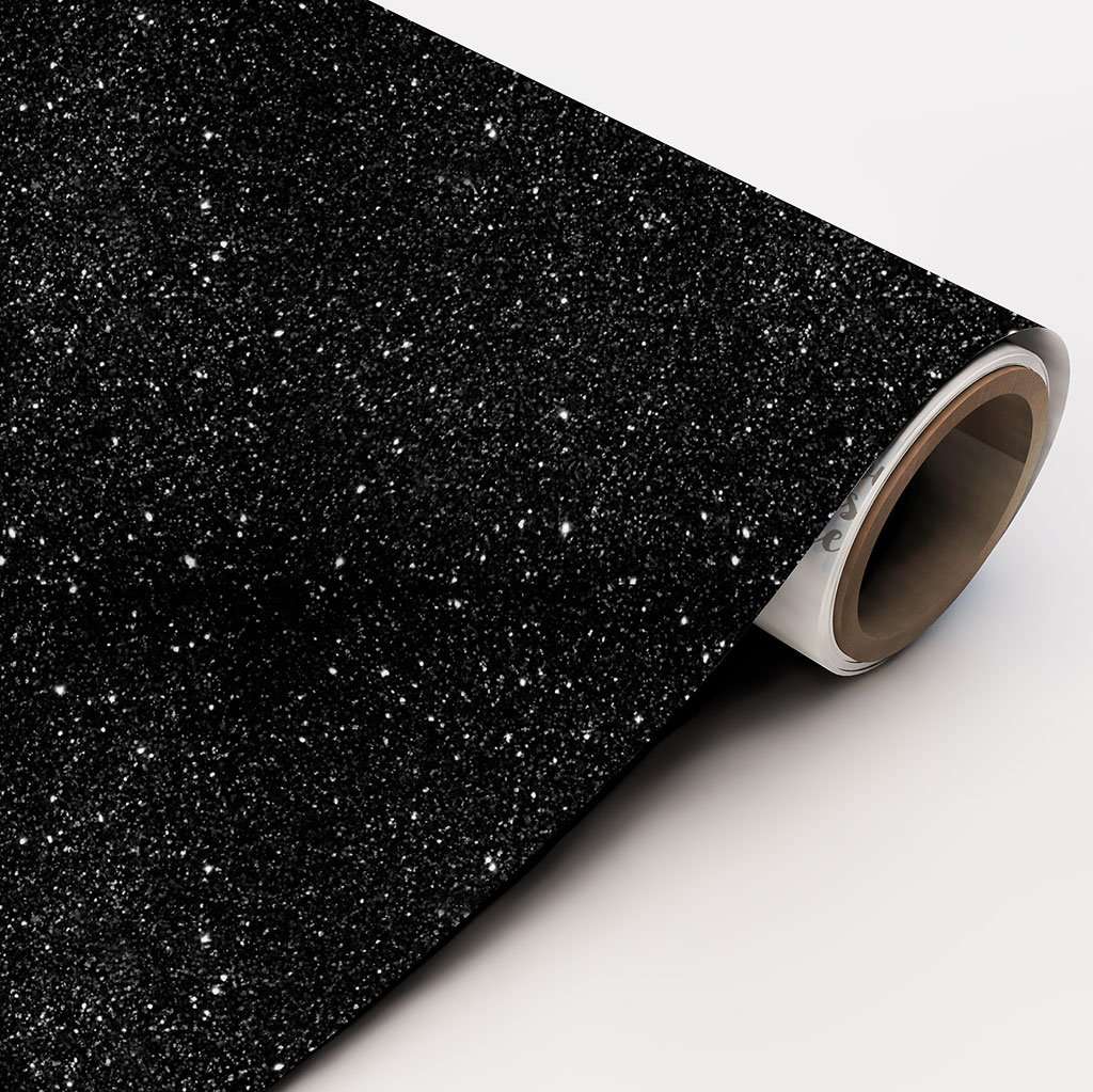 Siser Glitter HTV - Galaxy Black