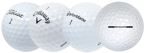 Factory Refinished Grade Golf Balls