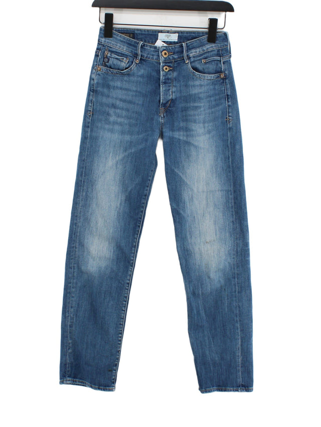 Le Temps Des Cerises Women's Jeans W 25 in Blue 100% Cotton