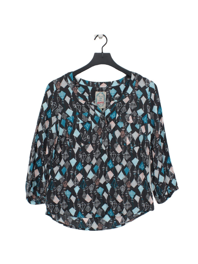 Mantaray Women's Top UK 10 Multi 100% Viscose