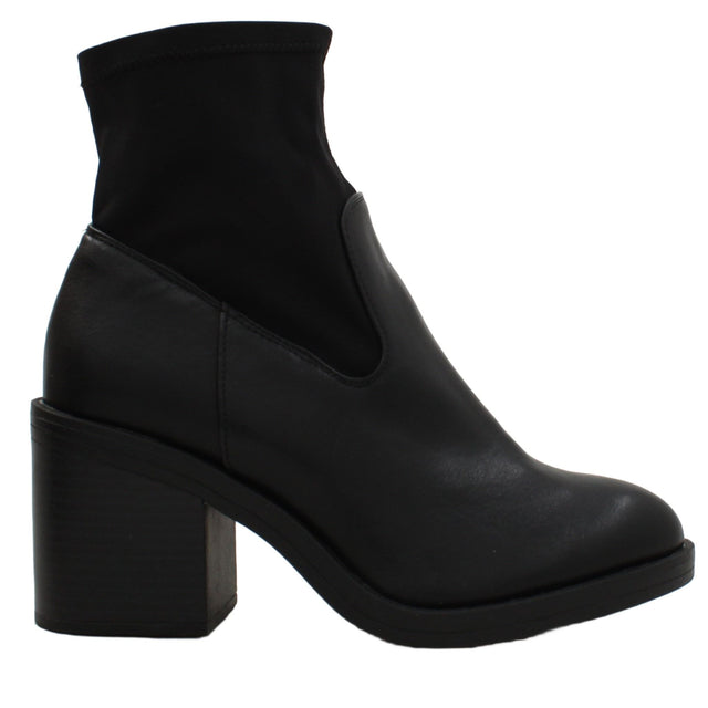 New Look Women's Boots UK 6 Black 100% Other