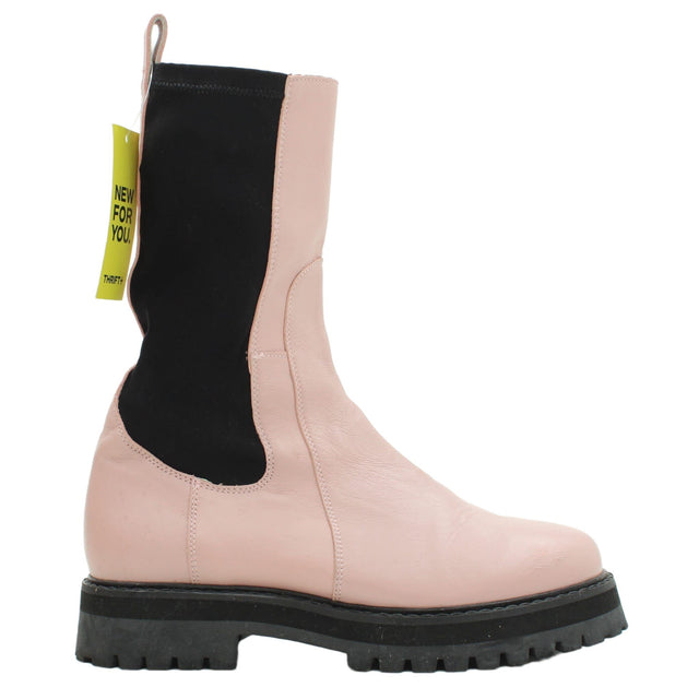 Marques Almeida Women's Boots UK 4 Pink 100% Other