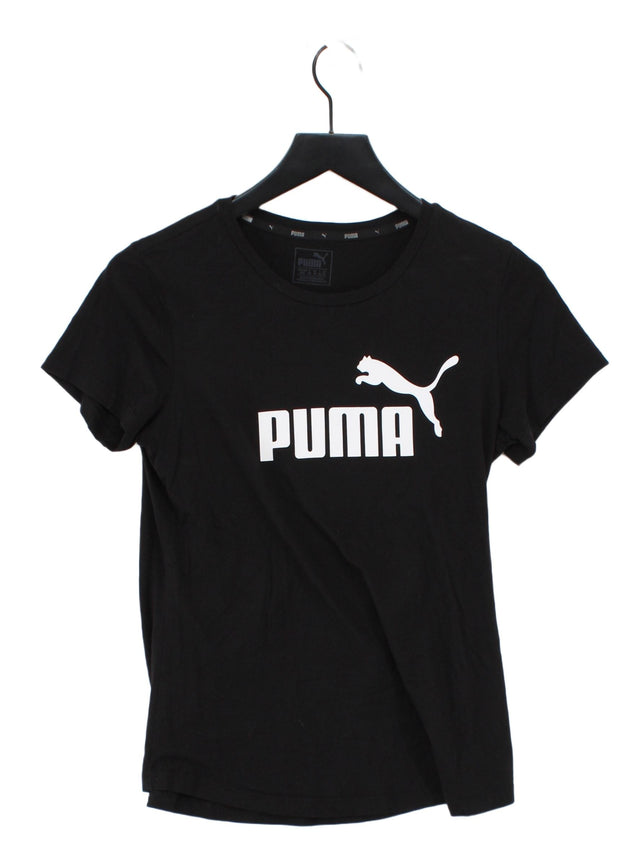 Puma Women's T-Shirt UK 12 Black 100% Other