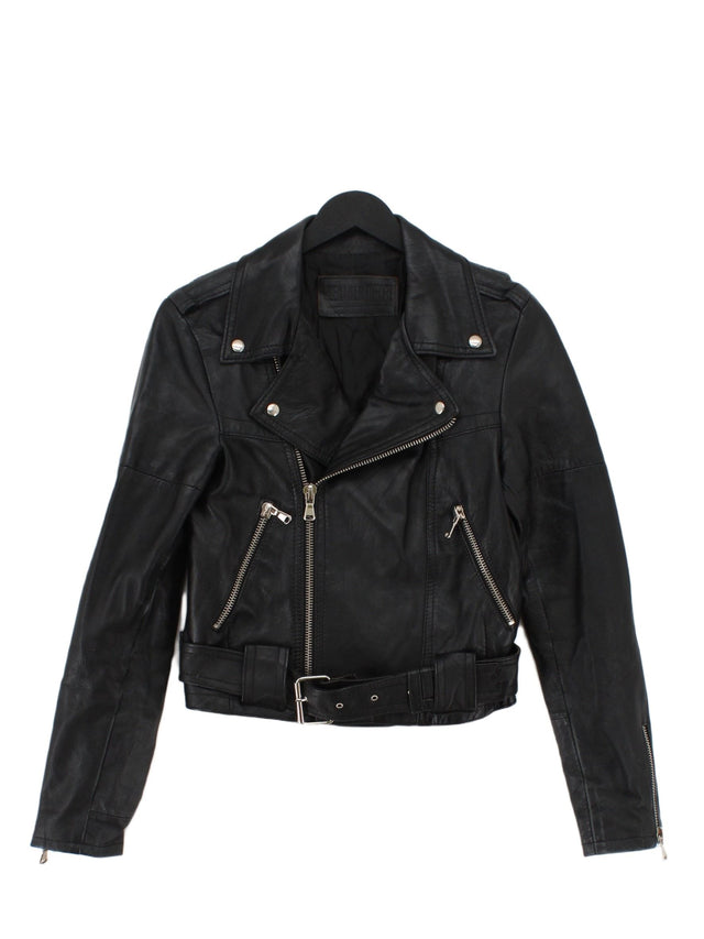 Vera Pelle Women's Jacket Chest: 30 in Black 100% Viscose