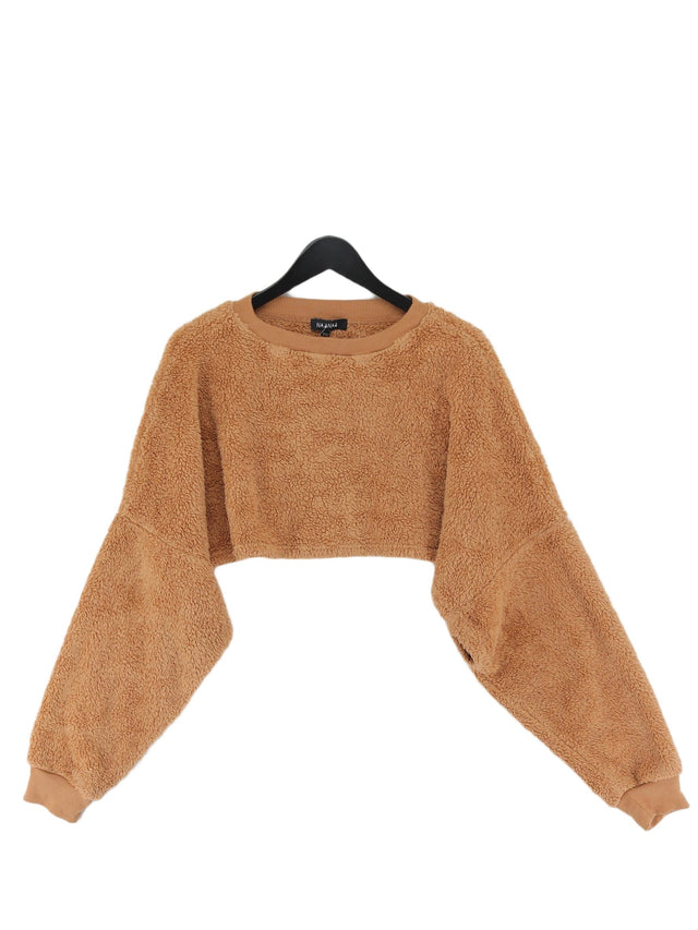 Naanaa Women's Jumper S Brown 100% Polyester