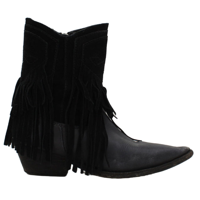 Free People Women's Boots UK 5.5 Black 100% Other