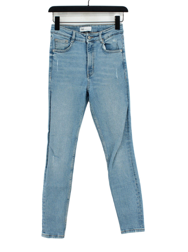 Zara Women's Jeans UK 6 Blue 100% Other