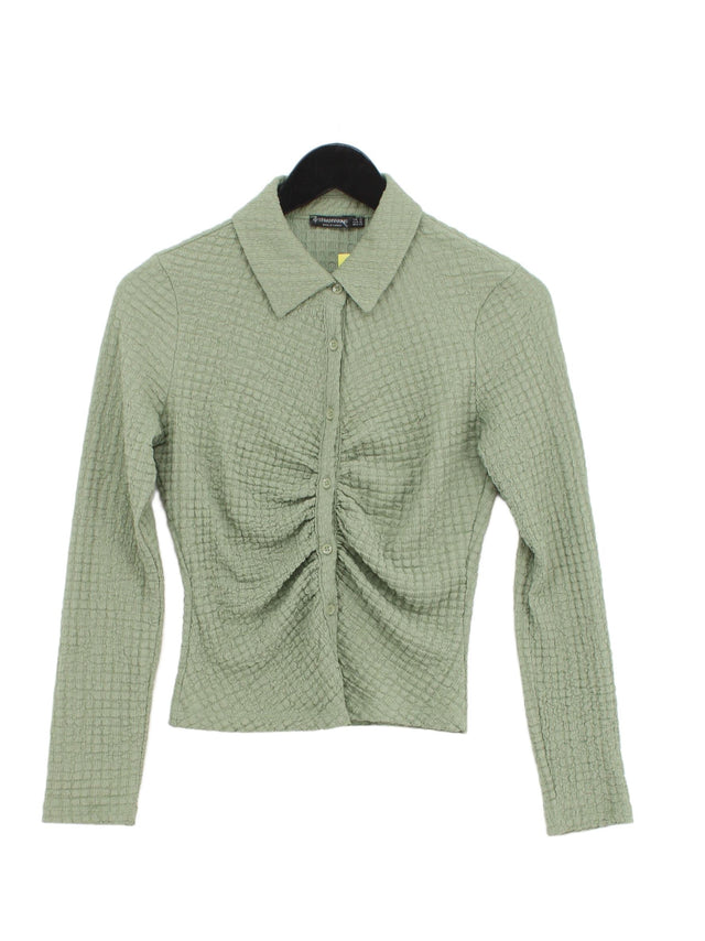 Stradivarius Women's Blouse M Green 100% Other