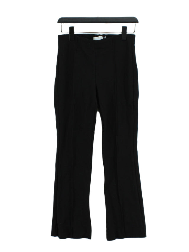 Anthropologie Women's Suit Trousers XS Black Viscose with Elastane, Nylon