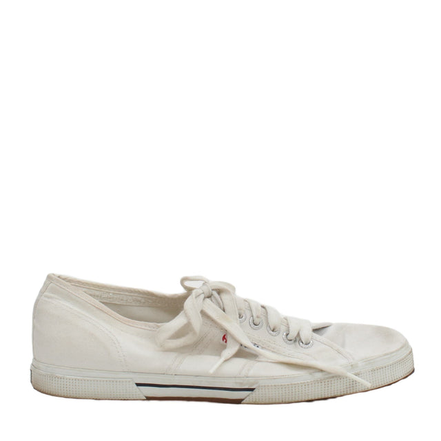 Superga Men's Shoes UK 8 White 100% Other