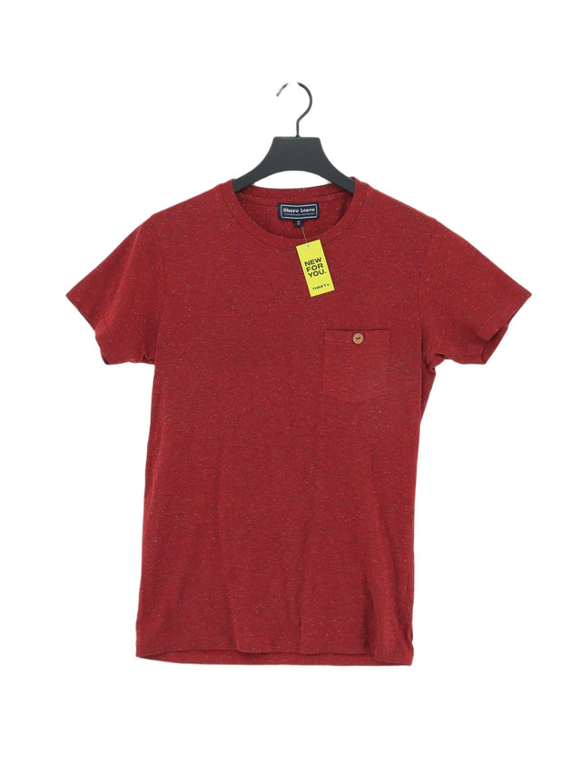 Shore Leave Women's T-Shirt S Red Cotton with Polyester