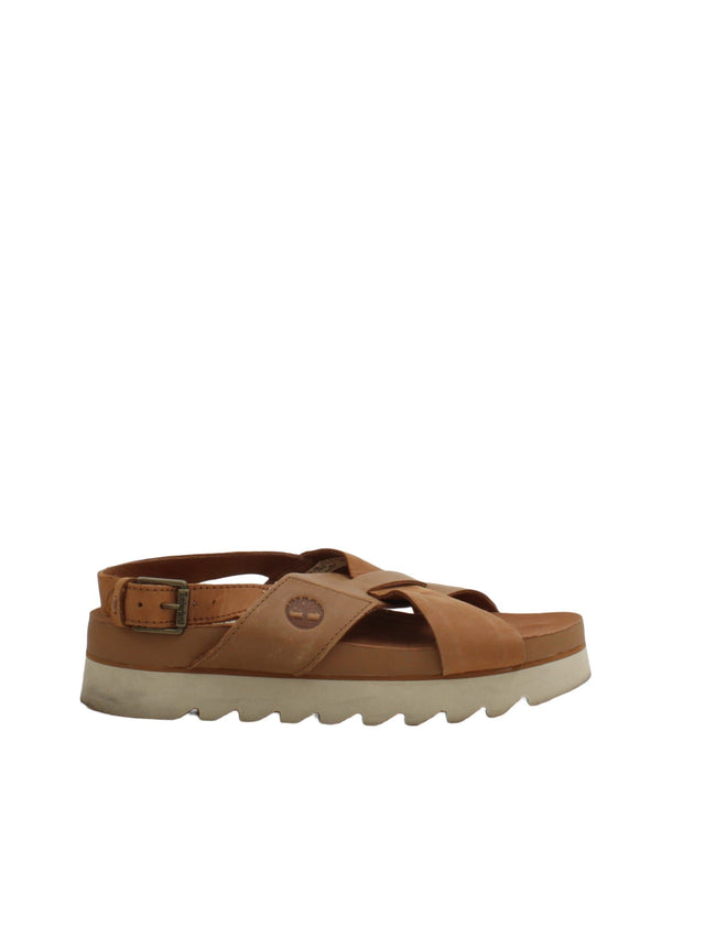 Timberland Women's Sandals UK 5.5 Brown 100% Other