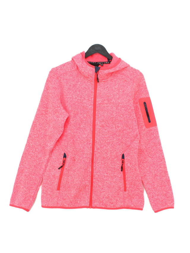 CMP Women's Hoodie M Pink 100% Polyester