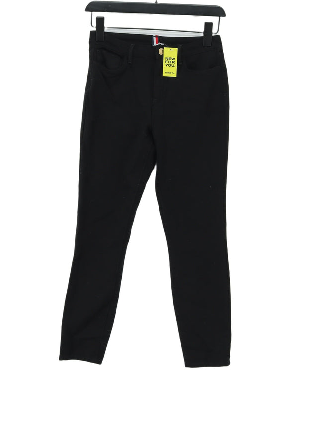 Tommy Hilfiger Women's Jeans UK 6 Black 100% Cotton