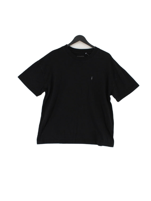 AllSaints Men's T-Shirt S Black 100% Other