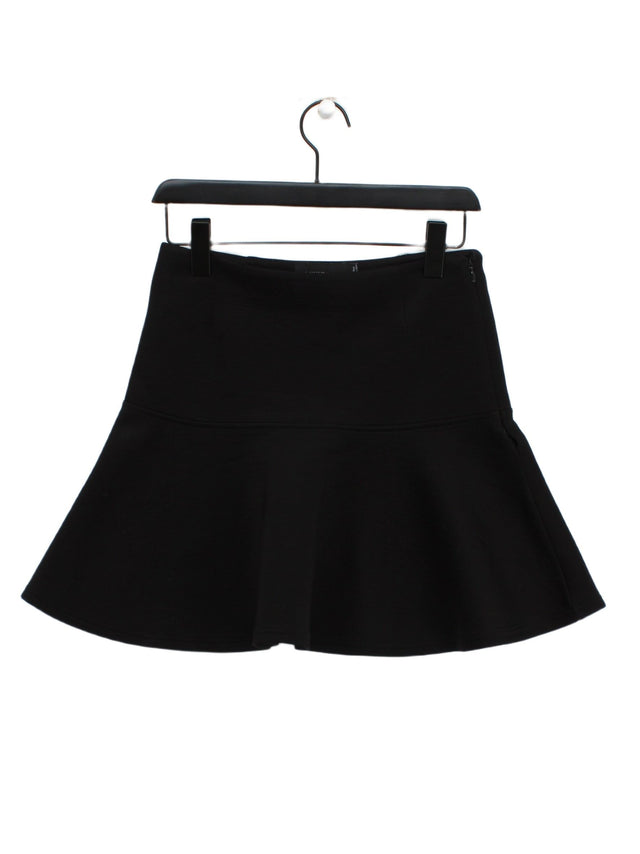 MinkPink Women's Mini Skirt S Black Viscose with Elastane, Polyester