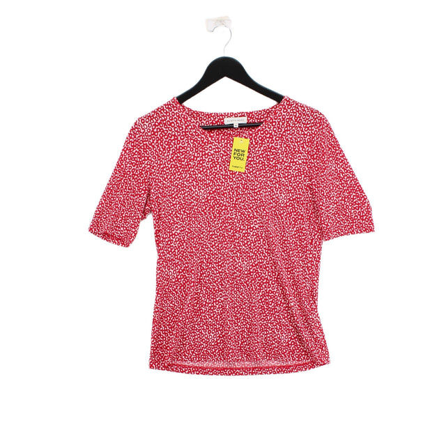 Austin Reed Women's Top M Red Polyester with Elastane