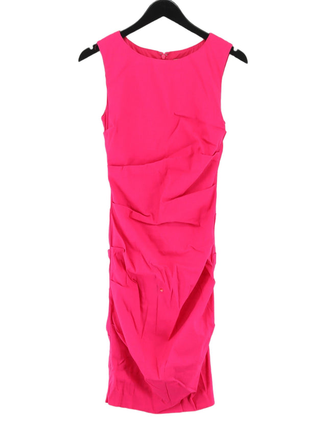 Nicole Miller Women's Midi Dress UK 6 Pink