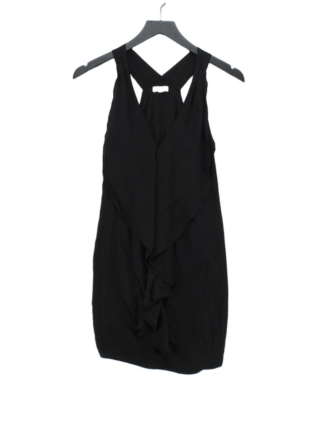 Silence + Noise Women's Mini Dress XS Black 100% Polyester