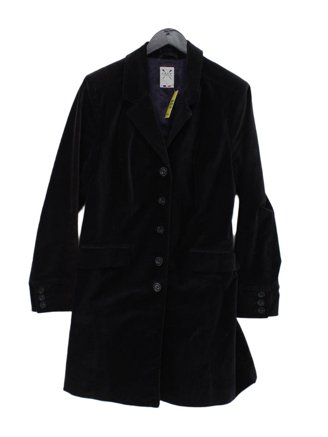 Crew Clothing Women's Coat UK 12 Black 100% Other