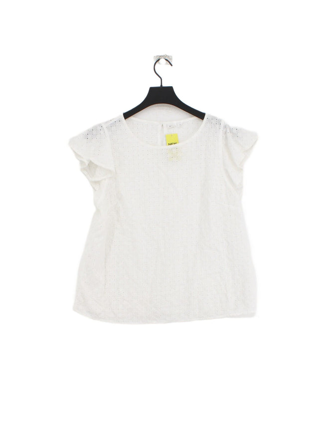 Gap Women's Top M White 100% Other