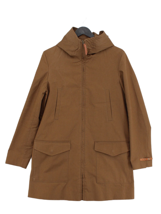 Sessun Women's Coat M Brown 100% Cotton