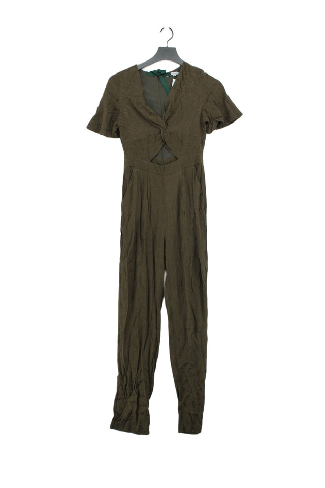 Millie Mackintosh Women's Jumpsuit UK 8 Green Viscose with Polyester