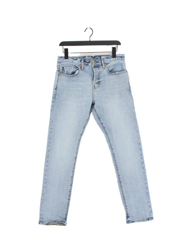 Gap Men's Jeans W 31 in Blue Cotton with Elastane