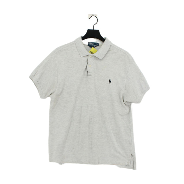 Ralph Lauren Men's Polo XL Cream 100% Cotton