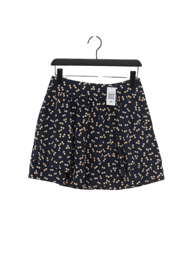 Gap Women's Mini Skirt UK 4 Blue 100% Polyester