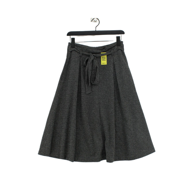 Banana Republic Women's Midi Skirt UK 4 Grey Polyester with Elastane, Viscose