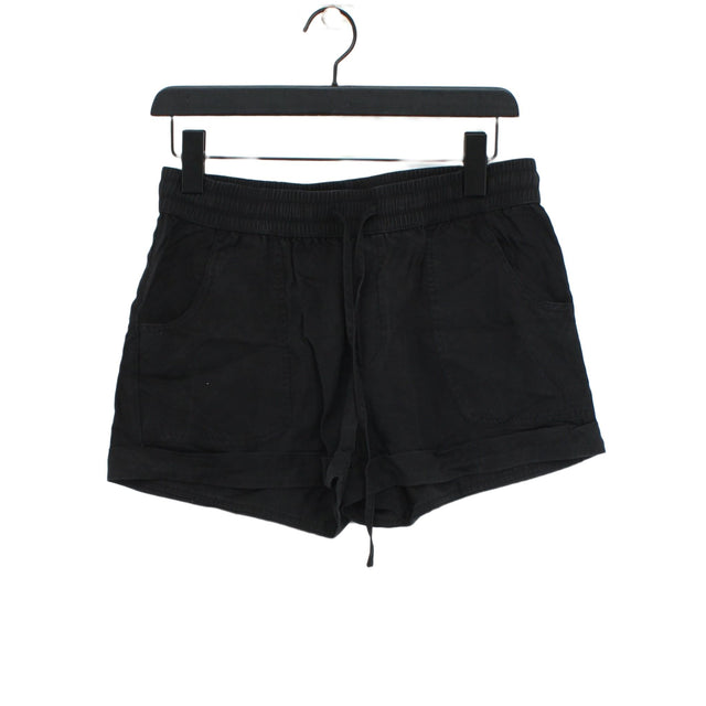 Hush Women's Shorts UK 6 Black 100% Lyocell Modal