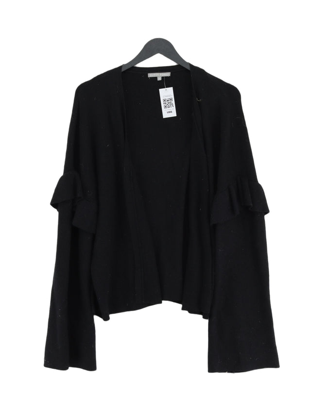 Oliver Bonas Women's Cardigan UK 12 Black Viscose with Nylon, Polyester