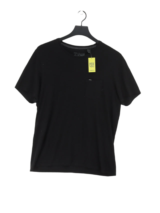 O'Neill Men's T-Shirt S Black 100% Cotton