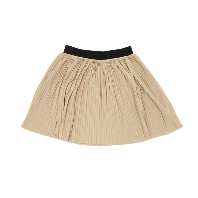 Miss Selfridge Women's Mini Skirt UK 12 Tan 100% Polyester
