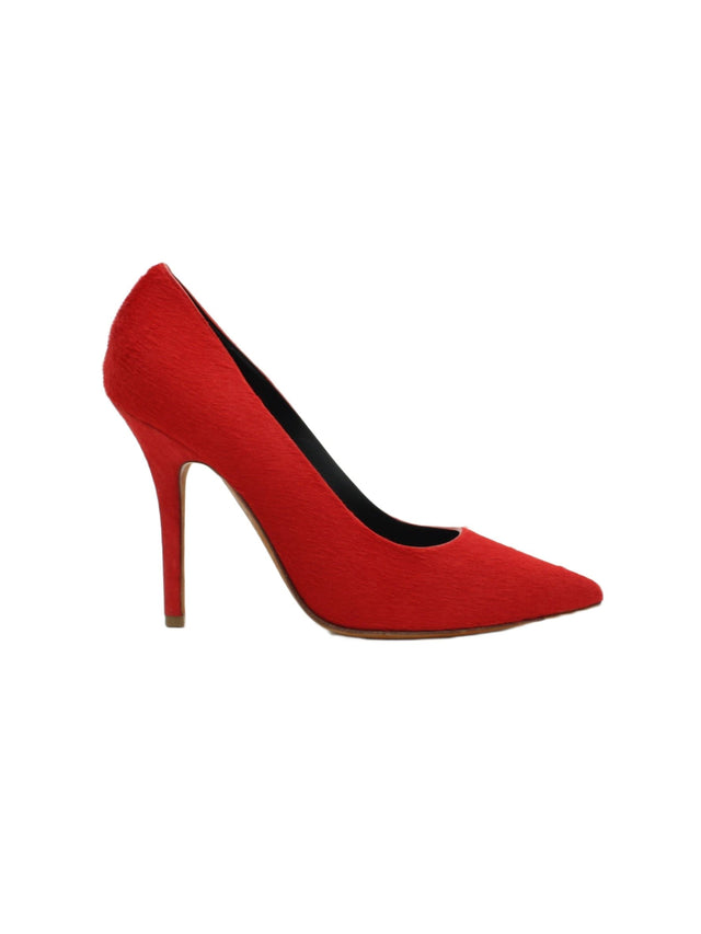Celine Women's Heels UK 5.5 Red 100% Other