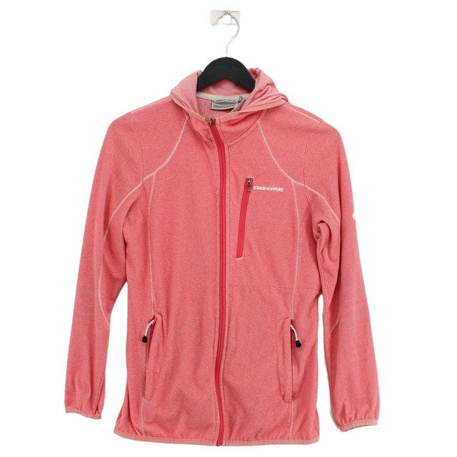 Craghoppers Women's Hoodie UK 8 Pink 100% Polyester