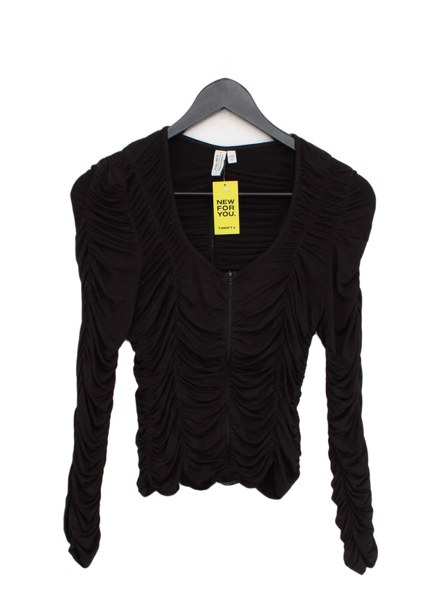 & Other Stories Women's Top UK 10 Black 100% Other