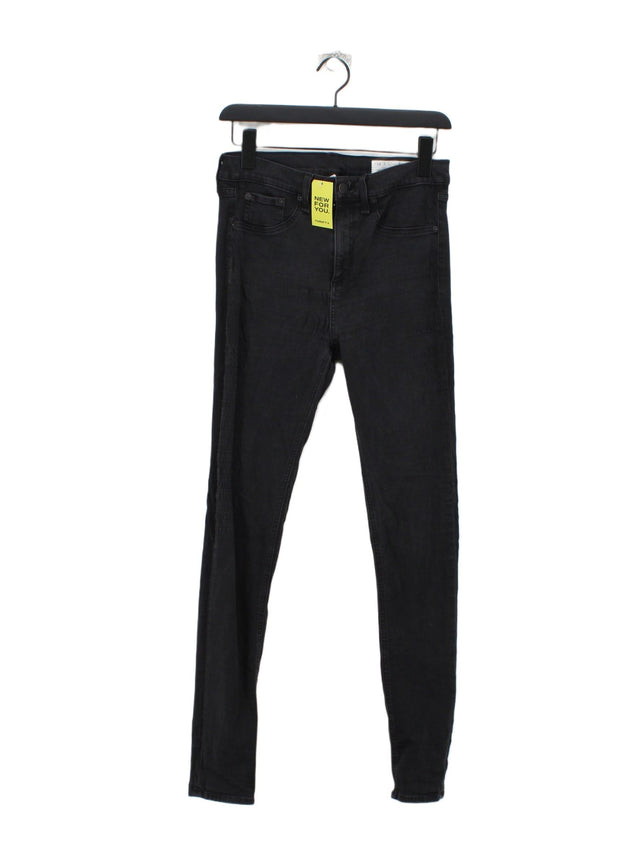 Rag & Bone Women's Jeans W 30 in Black Cotton with Polyester