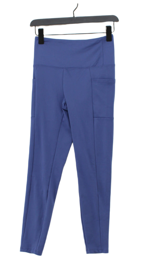 Bally Women's Sports Bottoms M Blue Polyester with Spandex