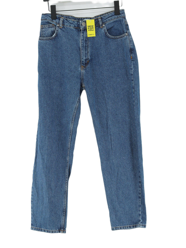 Warehouse Women's Jeans UK 12 Blue 100% Cotton