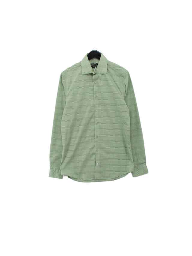 Kenneth Cole Men's Shirt Chest: 34 in Green 100% Other