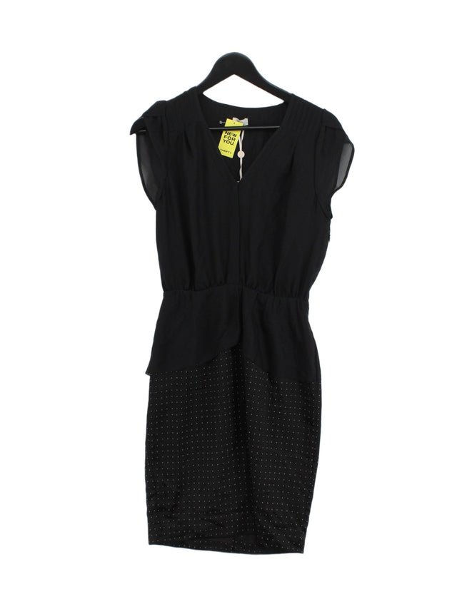 Hoss Intropia Women's Midi Dress UK 8 Black 100% Polyester