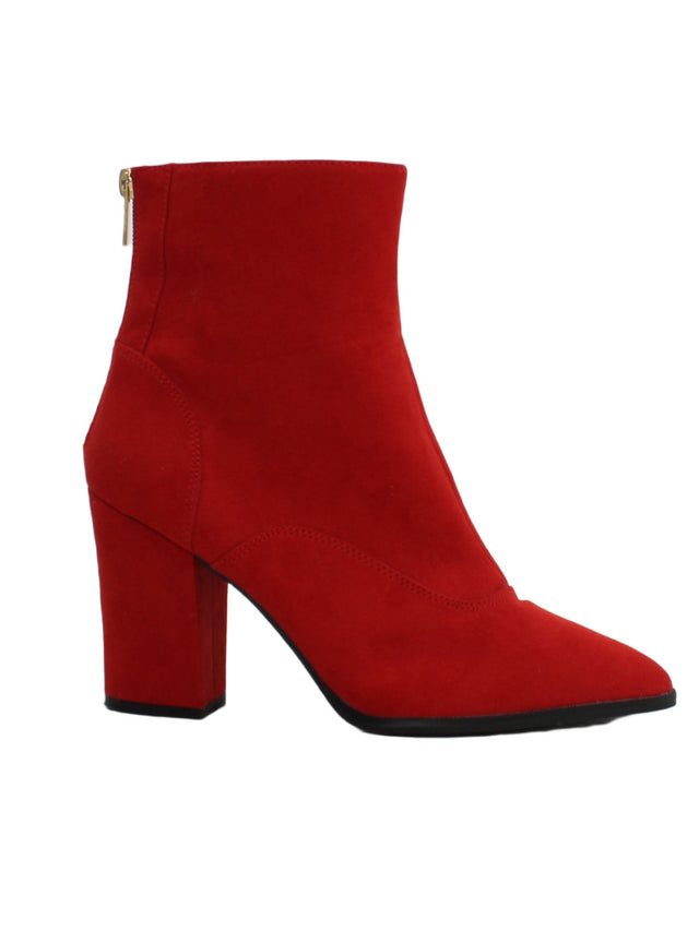 River Island Women's Boots UK 5 Red 100% Other
