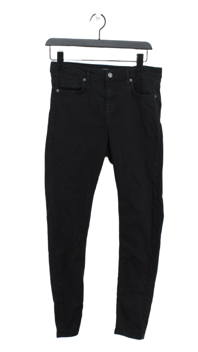 Rut & Circle Women's Jeans L Black Cotton with Elastane, Polyester